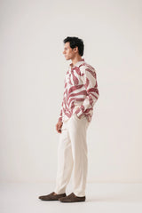 Dotted Pateern Men’s Premium Printed Casual Shirt - XPST