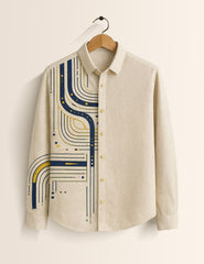 Neo Path Printed Mens Full Sleeves Shirts - XPST