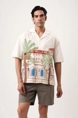 Palm Vila Men’s Premium Printed Casual Shirt - XPST