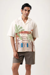 Palm Vila Men’s Premium Printed Casual Shirt - XPST