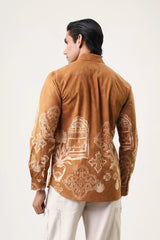 Golden Symbal Men’s Premium Printed Casual Shirt - XPST