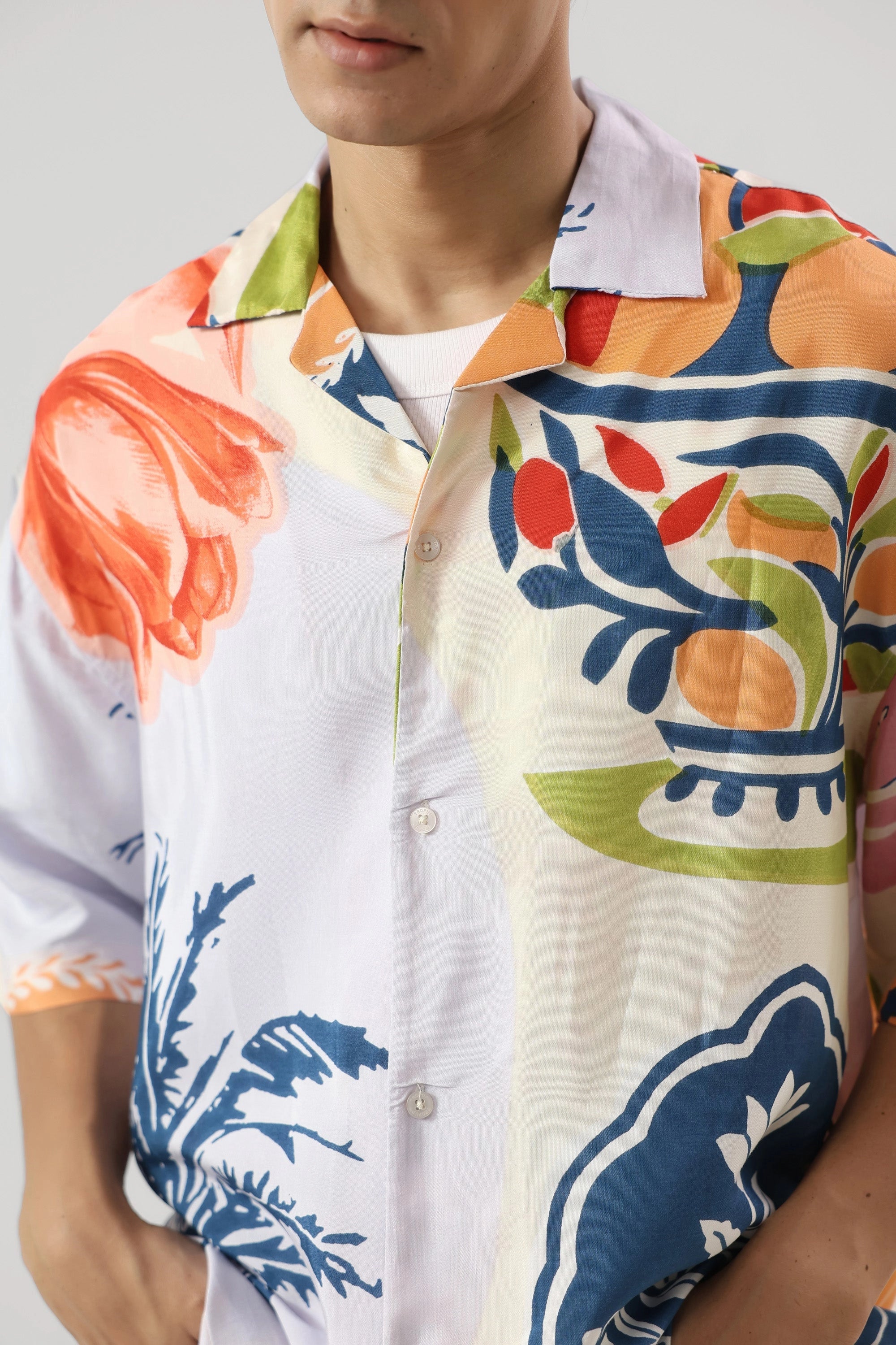 Lime Tree Men’s Premium Printed Casual Shirt - XPST