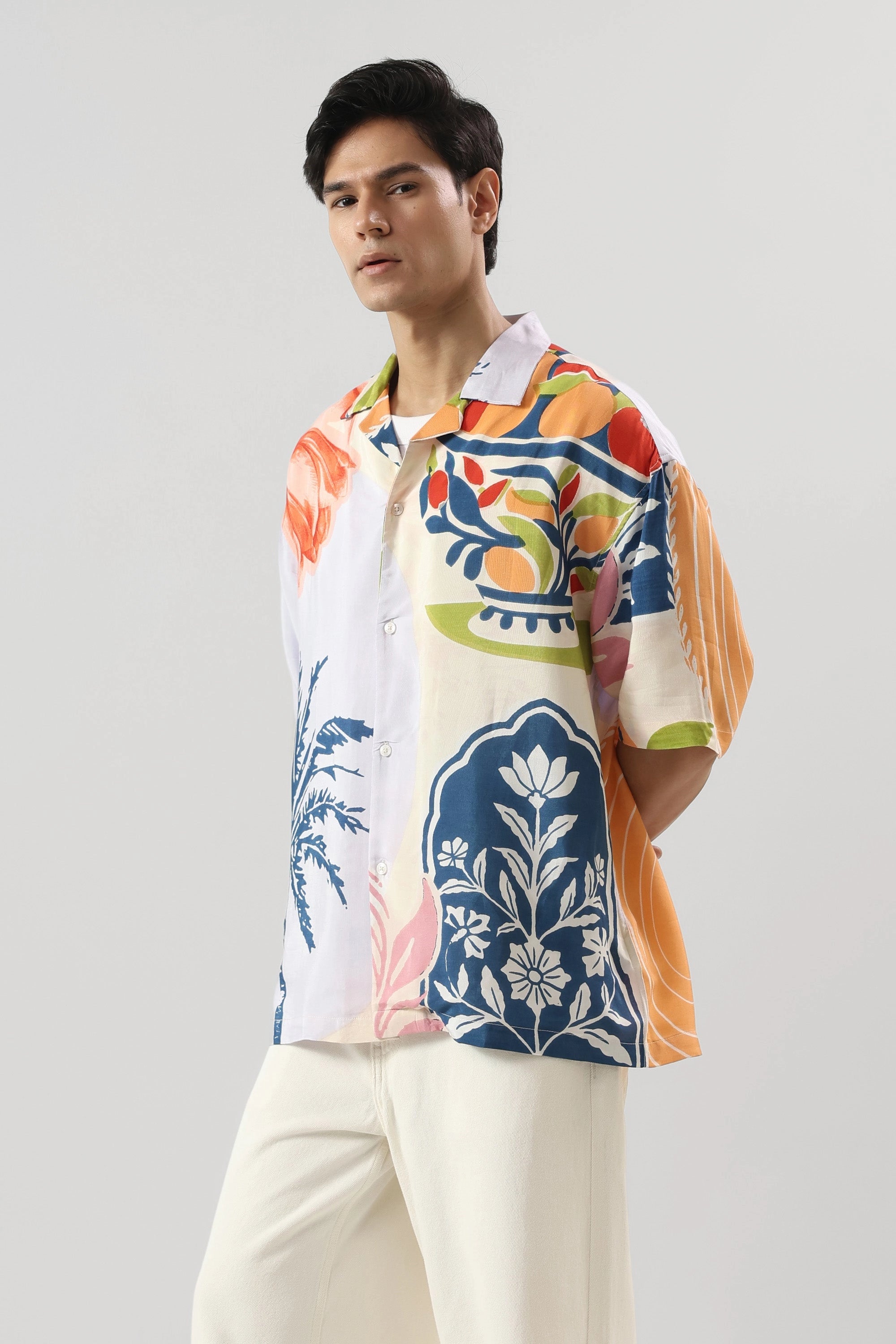 Lime Tree Men’s Premium Printed Casual Shirt - XPST