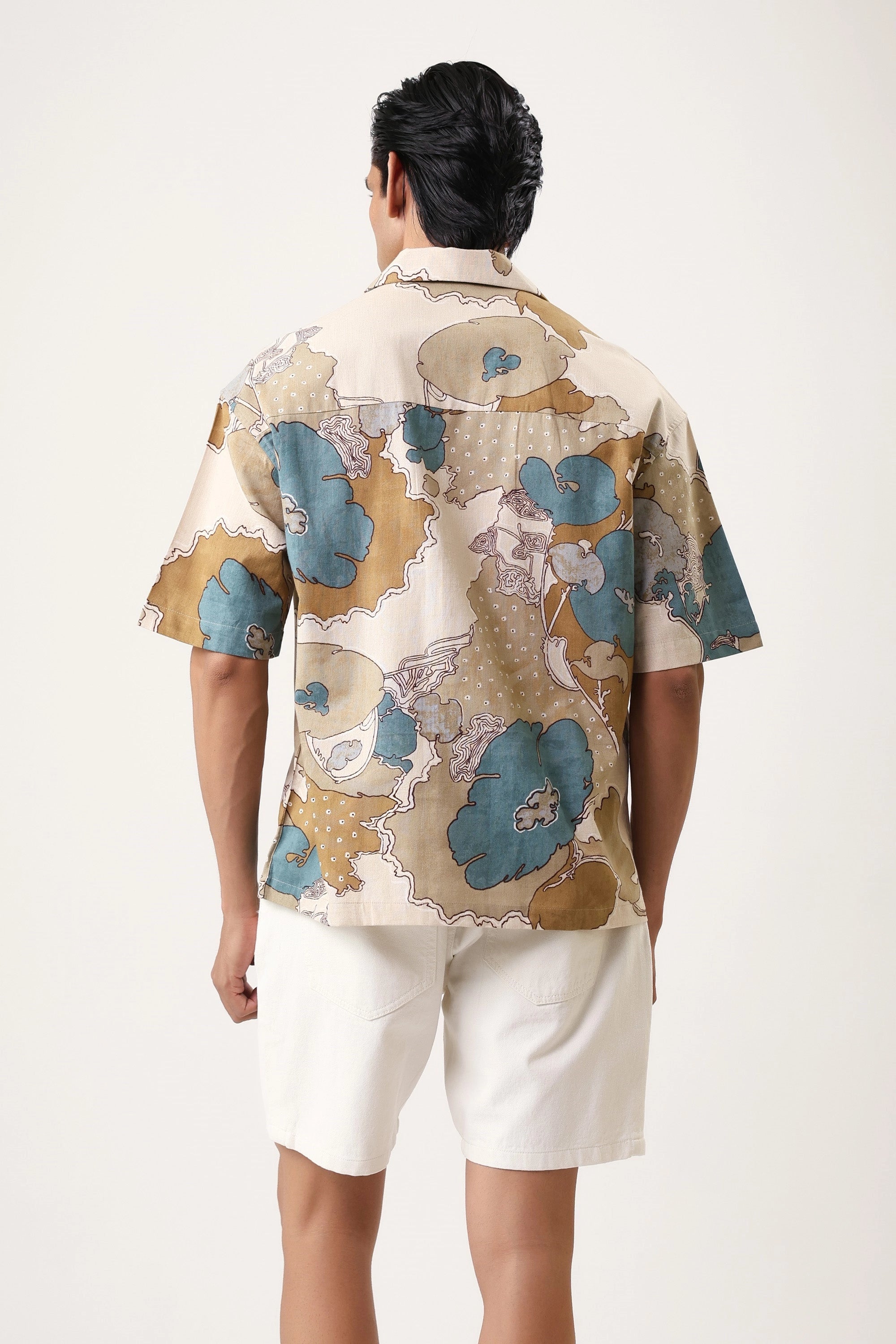 Multi Painting Men’s Premium Printed Casual Shirt - XPST
