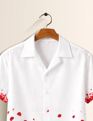 Rose Patels Printed Valentine Special Boys Half Sleeves Shirts - XPST