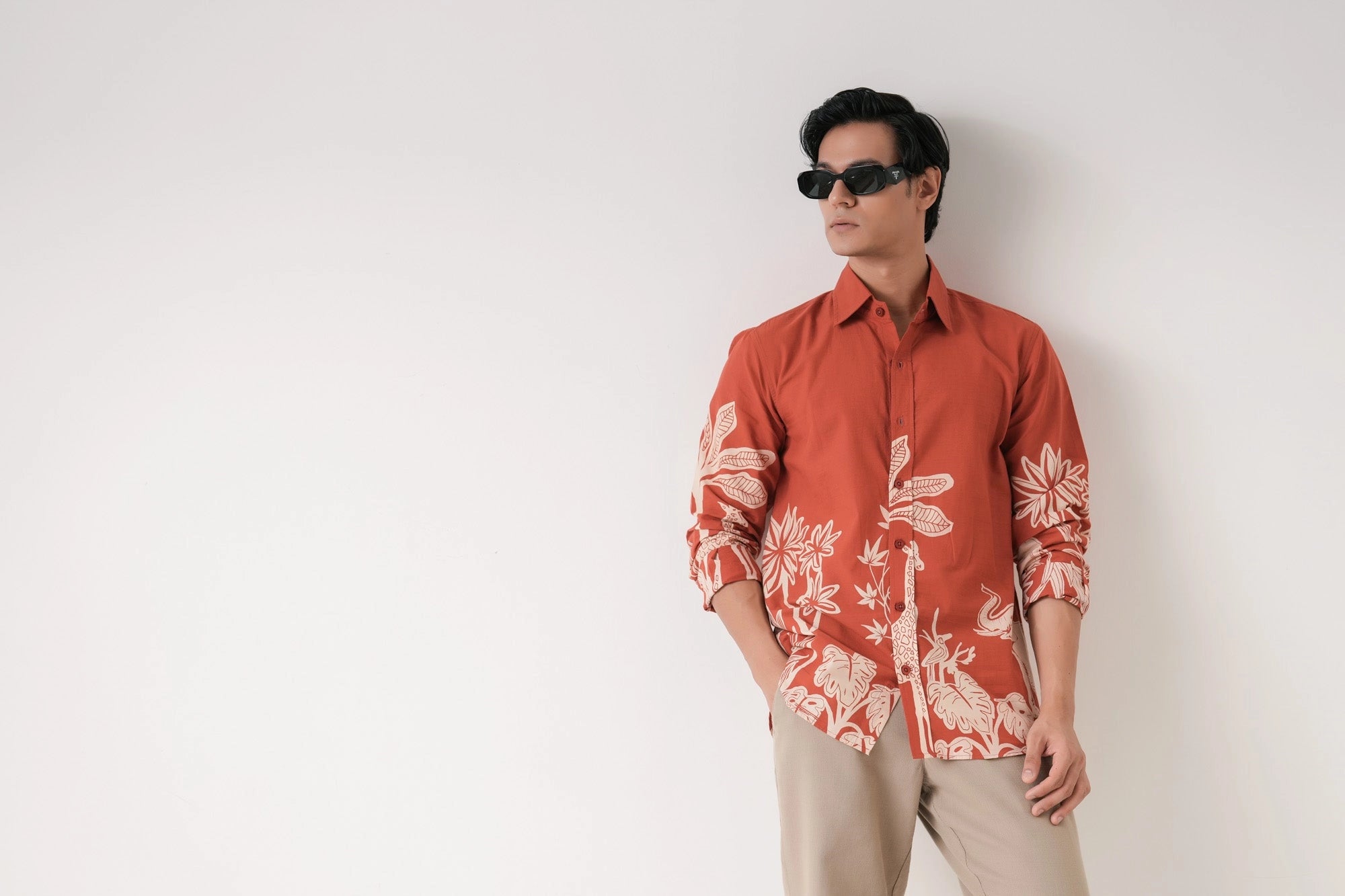 Safari Print Men’s Premium Printed Casual Shirt - XPST