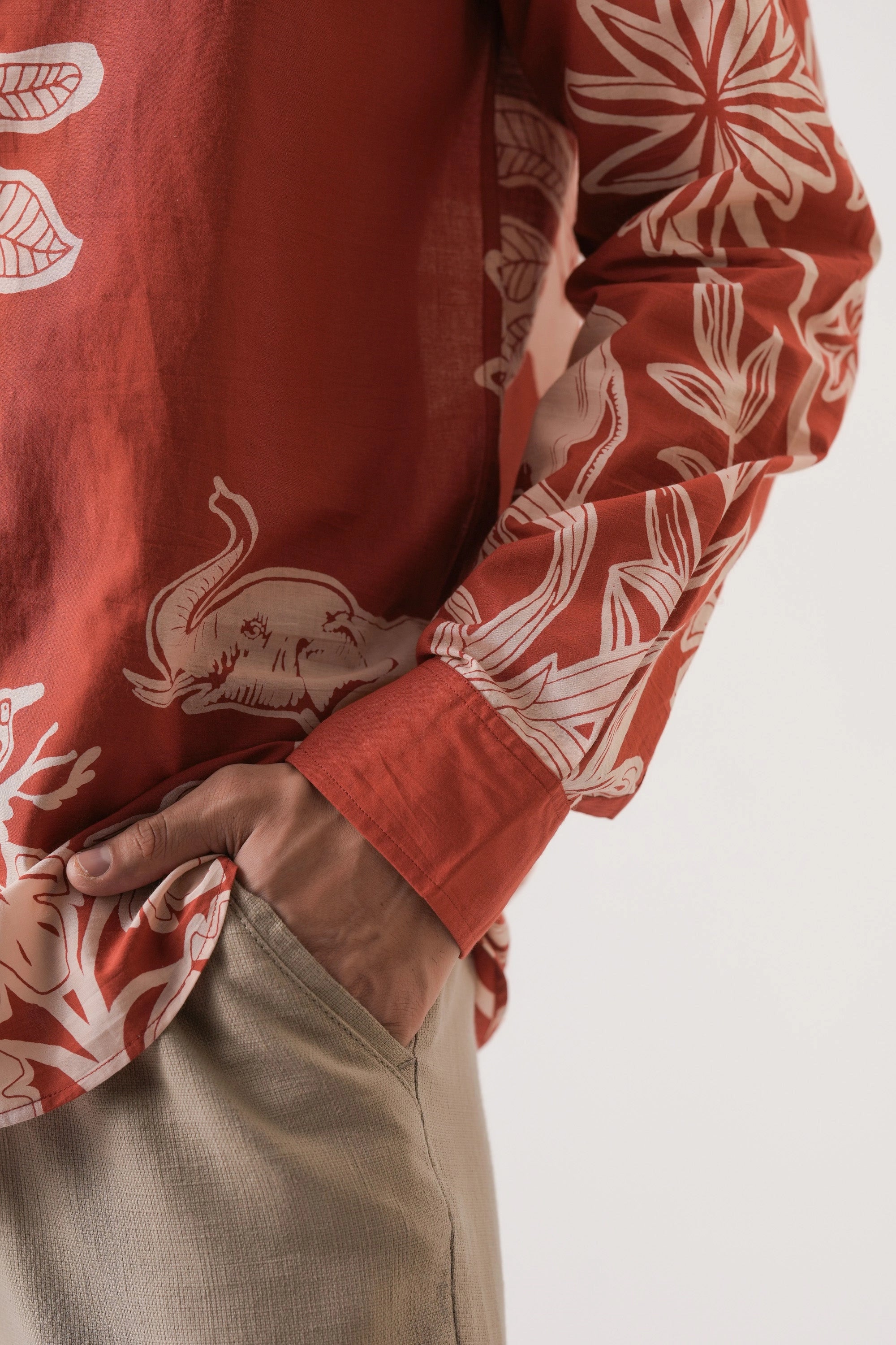 Safari Print Men’s Premium Printed Casual Shirt - XPST