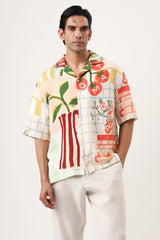 Tomato Men’s Premium Printed Casual Shirt - XPST