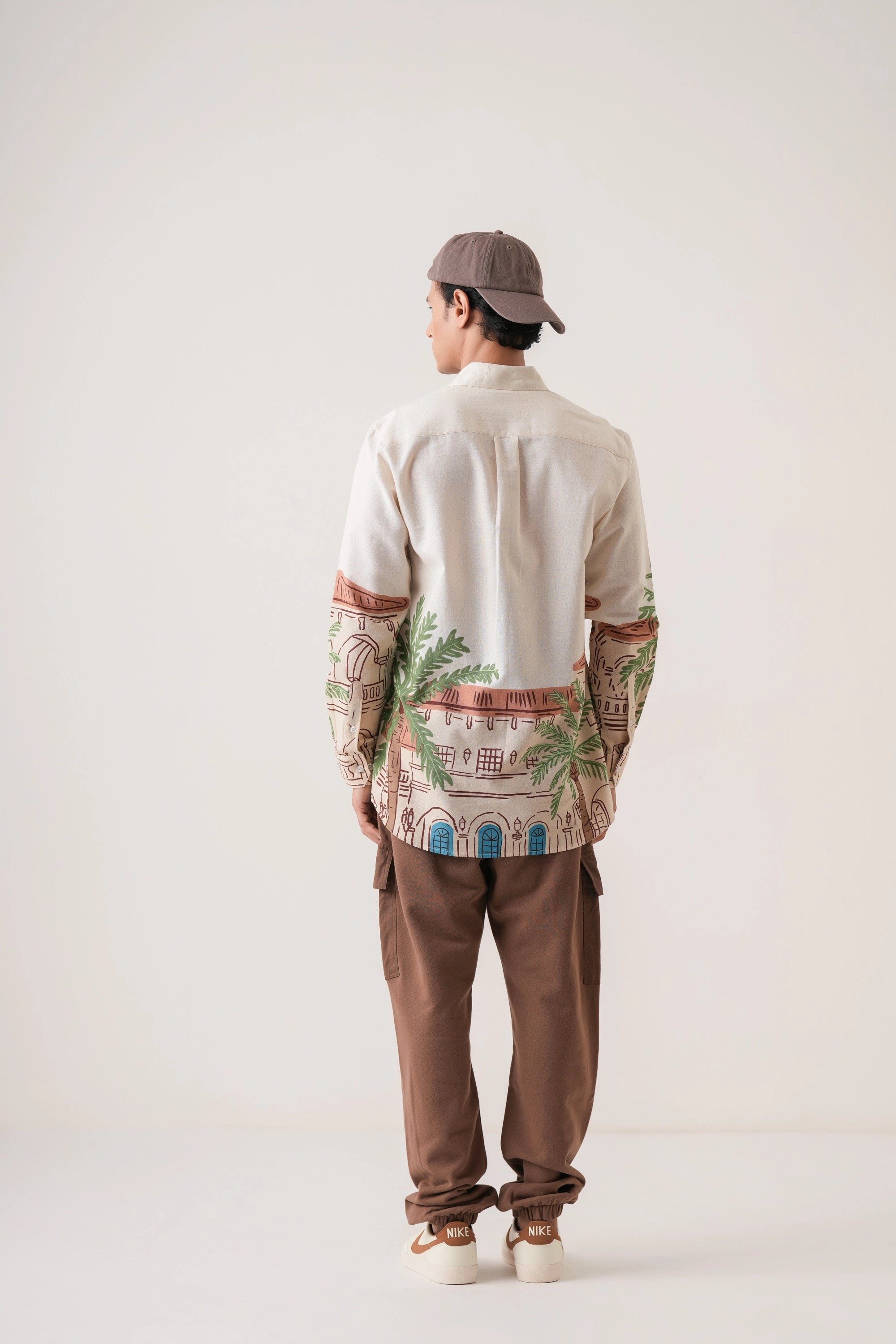 Tree Town Men’s Premium Printed Casual Shirt - XPST