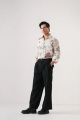 Vinatge Floral Men’s Premium Printed Casual Shirt - XPST